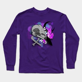 Raven skull Long Sleeve T-Shirt